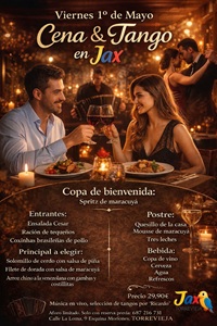 Cena & Tango en Jax