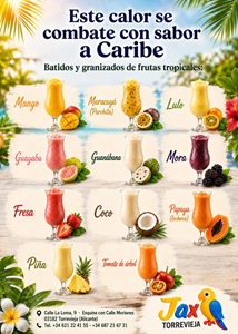 Batidos y Granizados Tropicales