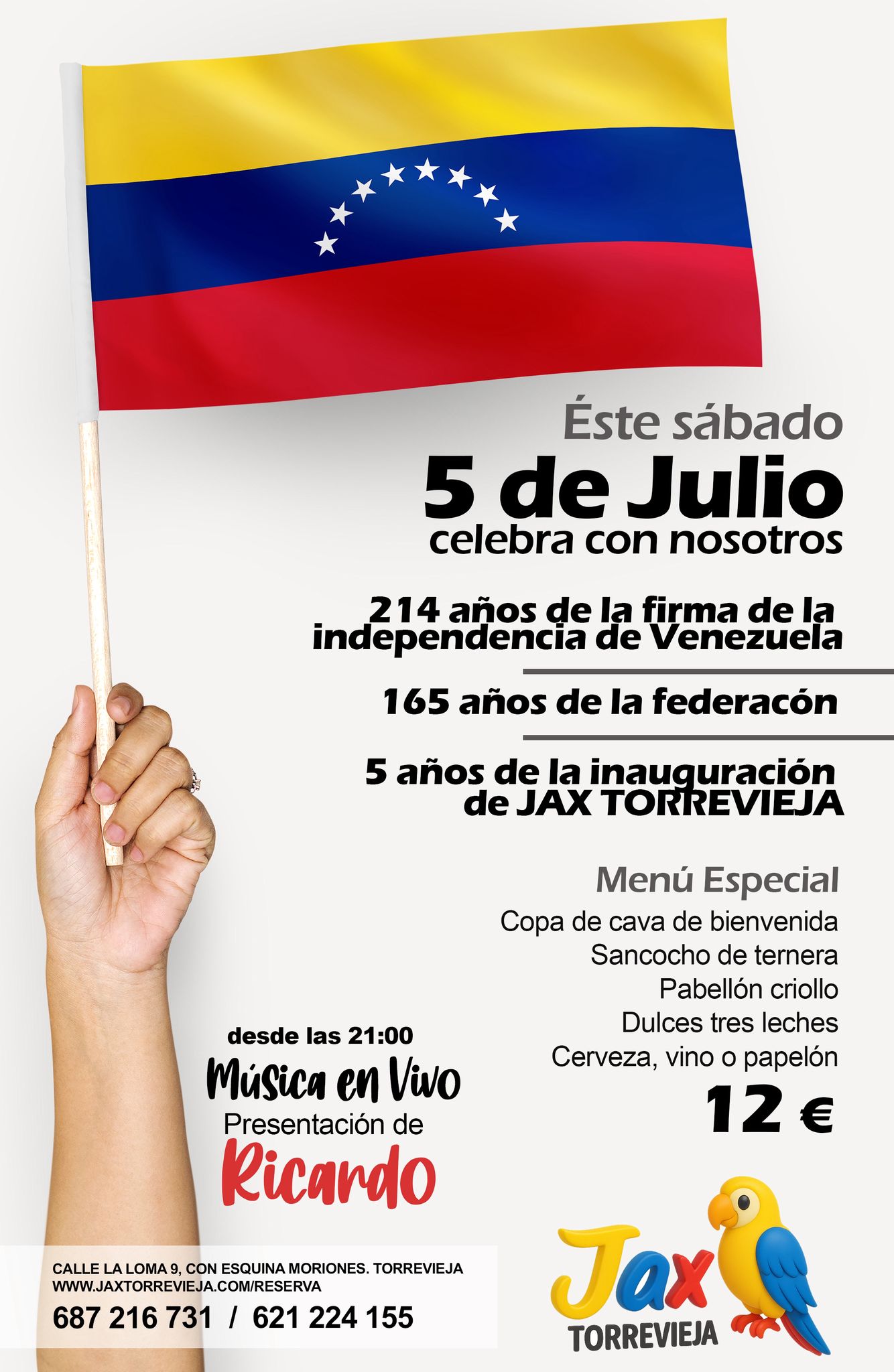 Eventos durante todo elaño