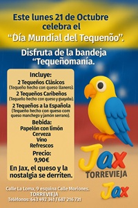 Día_del_Tequeño_Jax Torrevieja