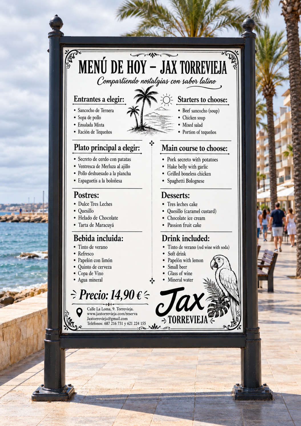 Menú 10 de Octubre