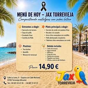 Menú 08 de Julio