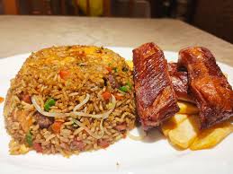 Arroz Especial(Chino-venezolano) con Costilla