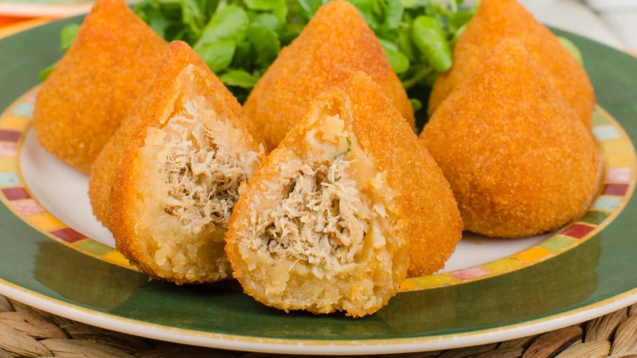 Ración de Mini Coxinhas de Frango (Pollo)