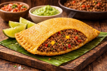 Empanada de carne moída (molida)