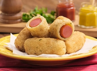 Ración Enronaldinho de Salsicha (Enrolladito de Salchicha)