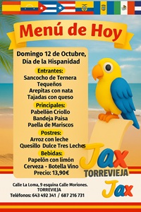 Menú del Día