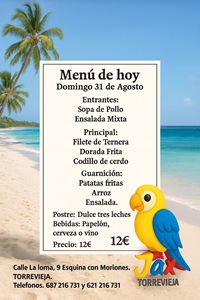 Menú del Día