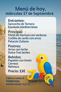 Menú del Día
