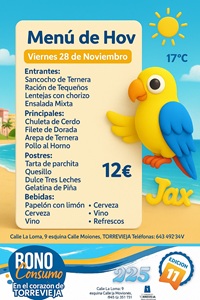 Menú del Día