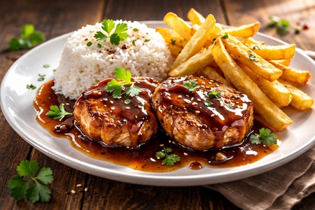 Solomillo de cerdo con salsa de Tamarindo